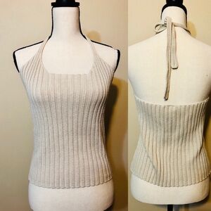 Knit crop Langenis top 100% cotton